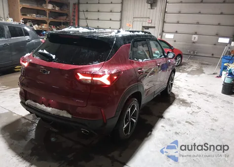 2021 Chevrolet Trailblazer Awd Rs from USA, damaged, VIN KL79MUSL8MB139603